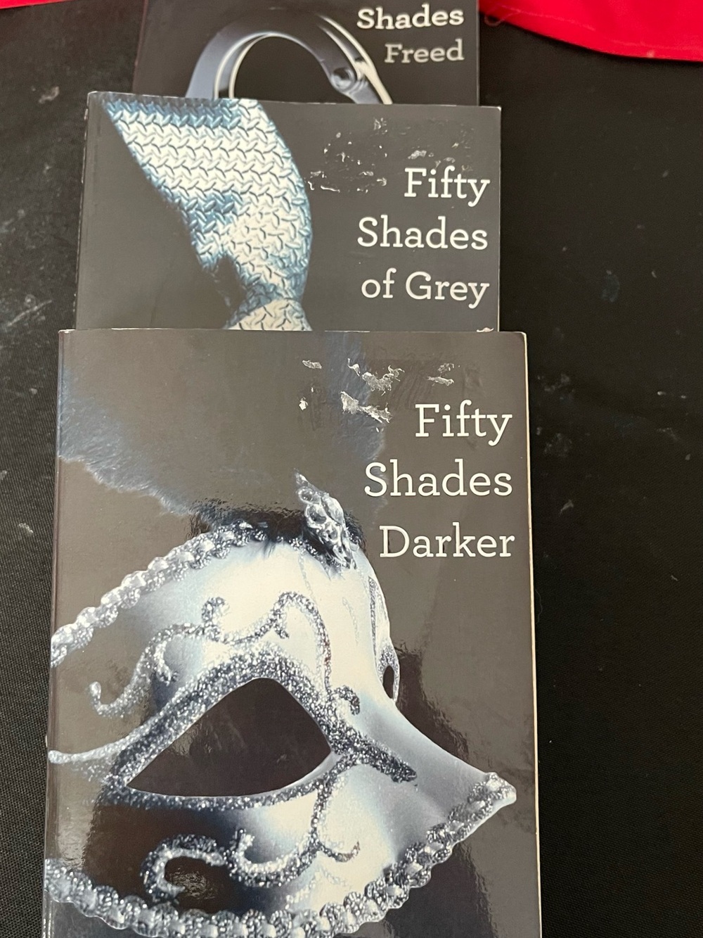 Fifty Shades Darker / Fifty Shades of Grey - Gray Decorative Coffee Table Books